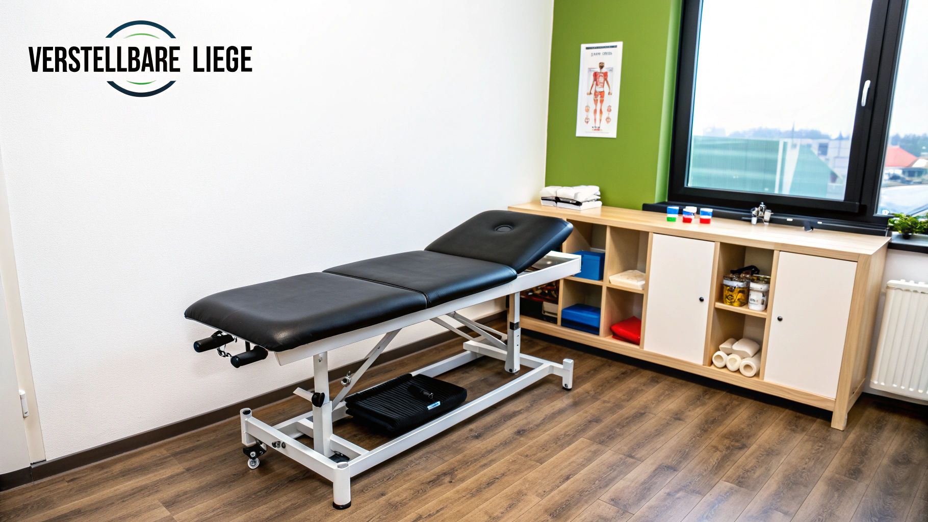Höhenverstellbare Therapieliege