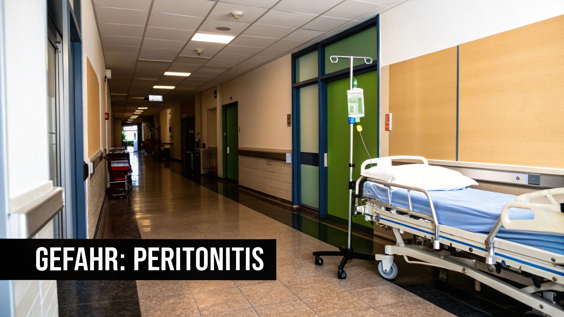 Bakterien im Bauchraum nach einem Blinddarmdurchbruch