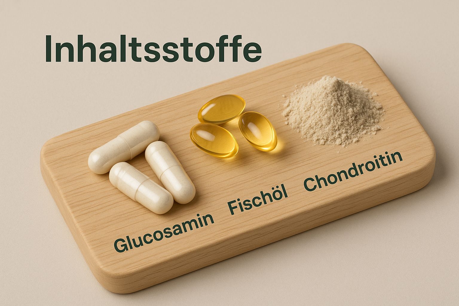 Infografik über nahrungsergänzungsmittel für hunde gelenke