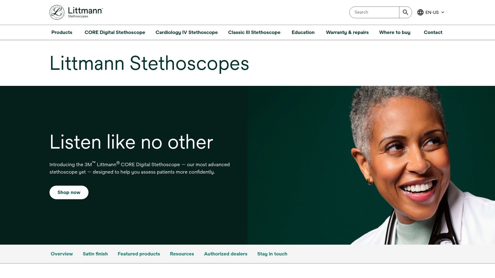 3M Littmann Cardiology IV Stethoscope