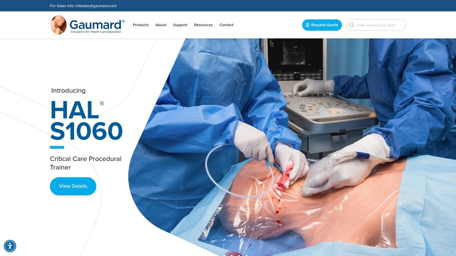 Gaumard Medical Simulation Manikin