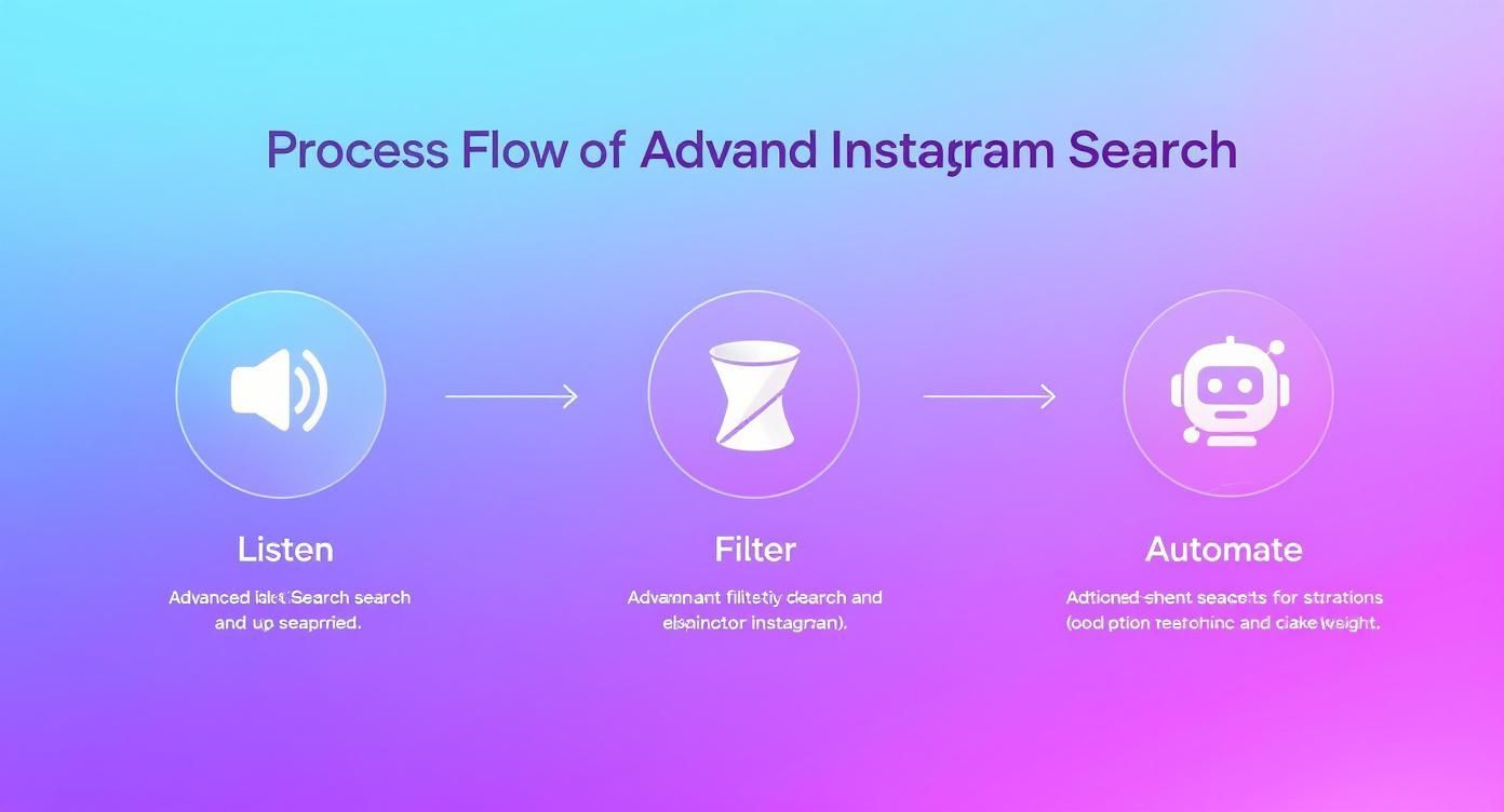 Infographic about instagram comment search