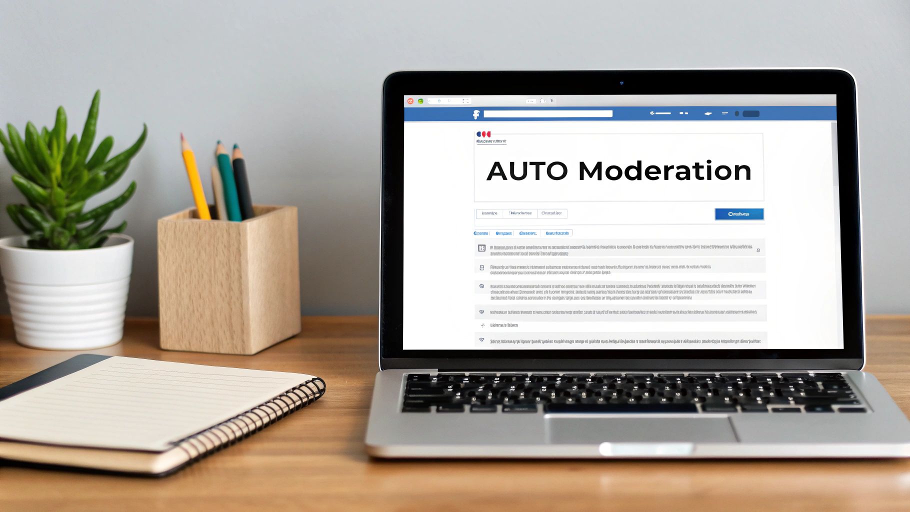 A person managing multiple social media accounts on various devices, symbolizing automation.