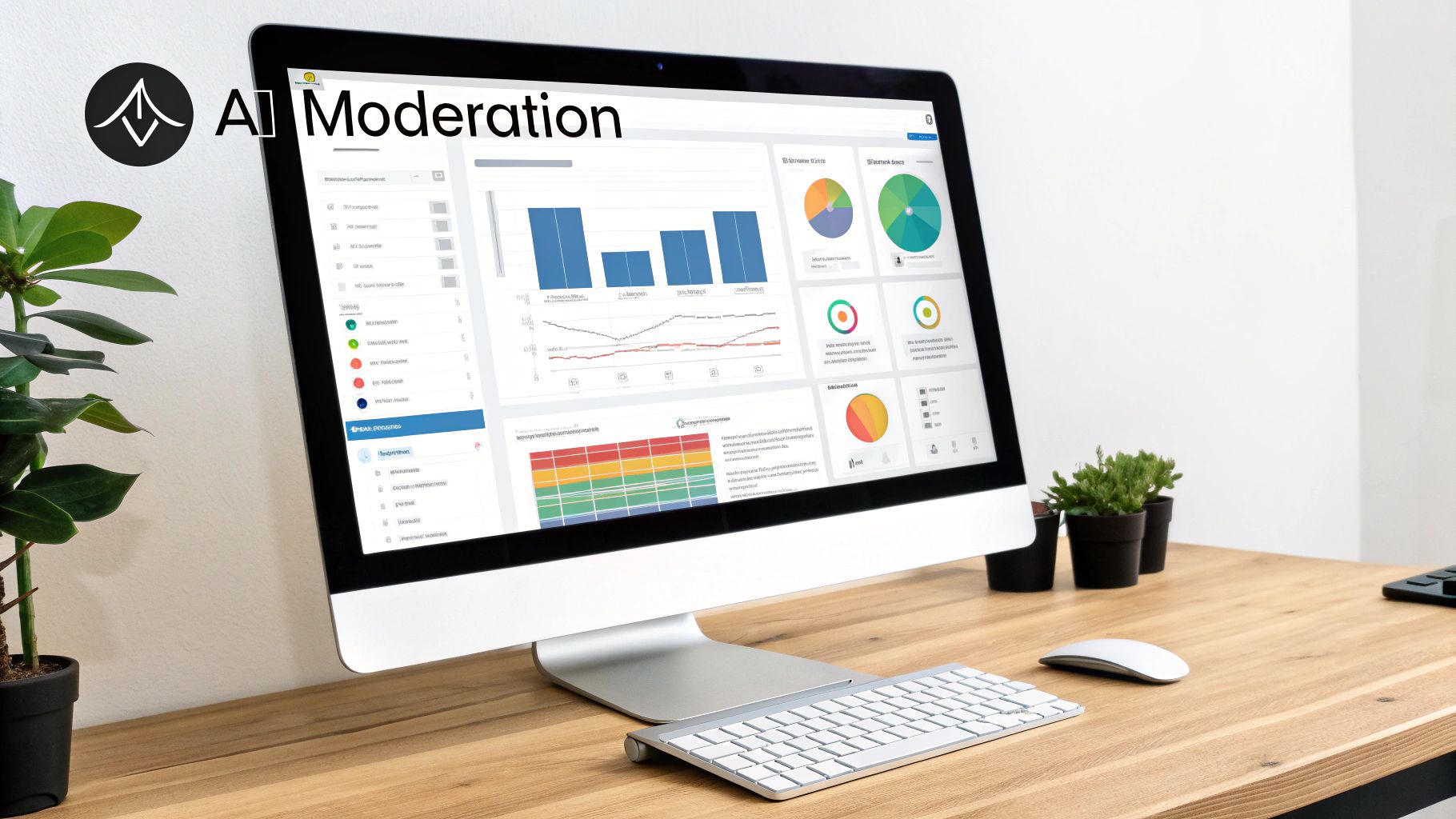 A dashboard showing the correlation between comment moderation metrics and advertising ROI.