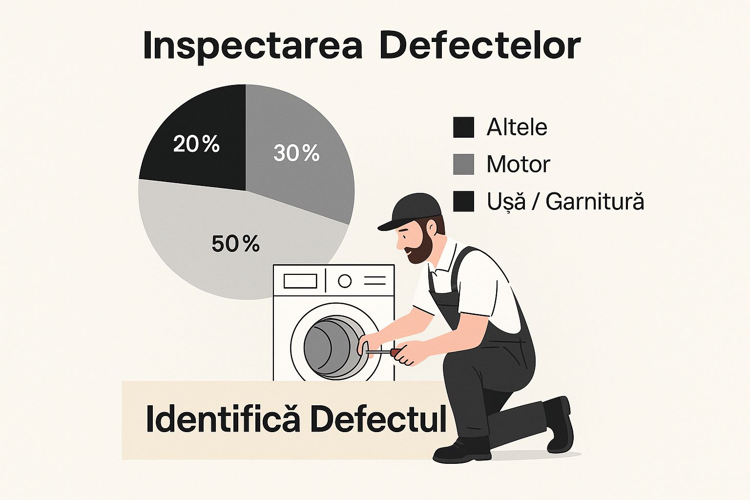 Infographic about magazin piese masini de spalat