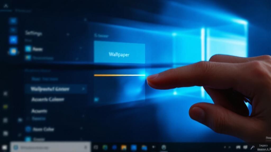 Una pantalla de inicio de Windows con un velocímetro superpuesto, simbolizando un arranque rápido.
