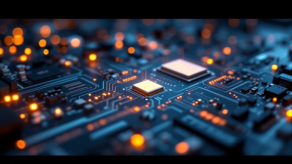Un candado digital superpuesto a una red de conexiones, simbolizando la seguridad integrada de IPv6.
