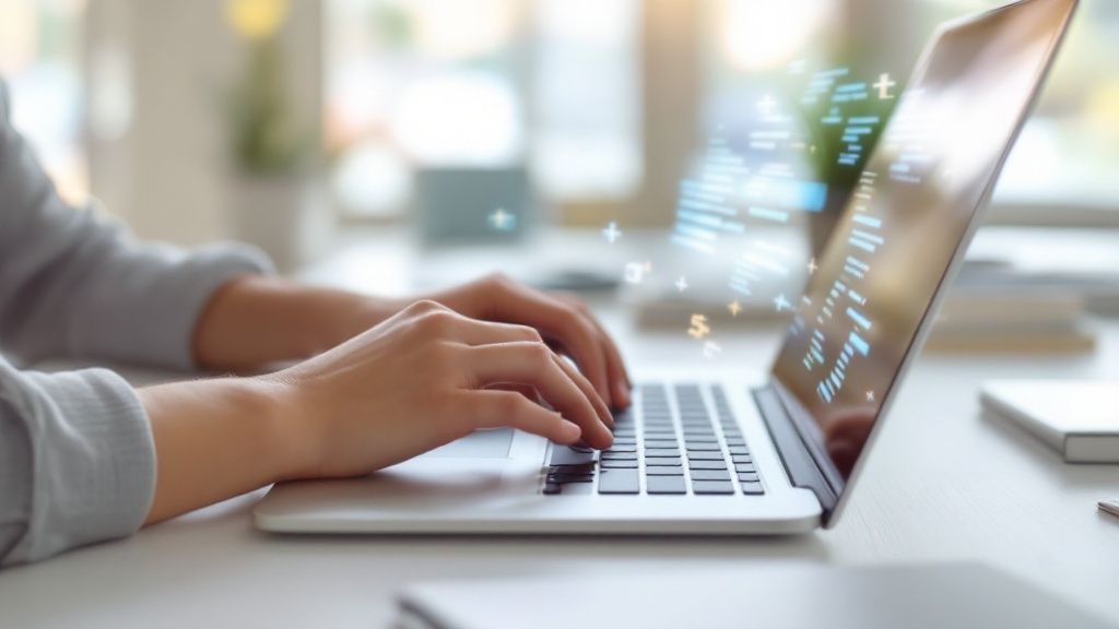 Jóvenes programando