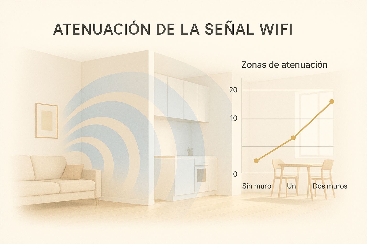 Infographic about amplificar señal wifi