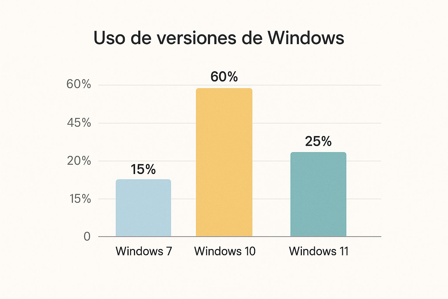 Infographic about que windows tengo