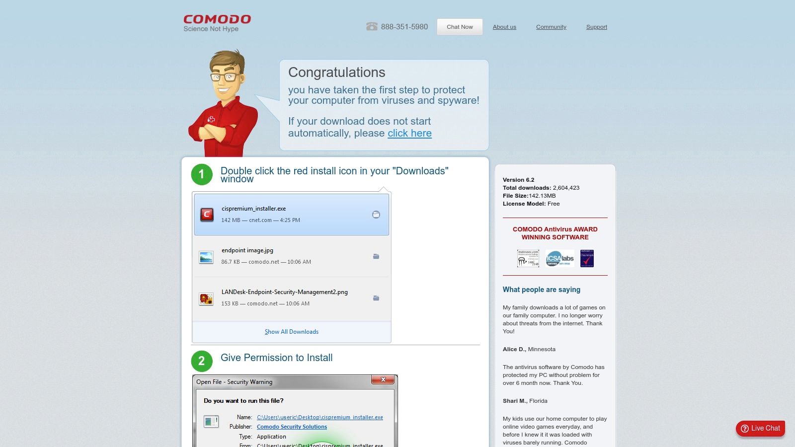 Comodo Free Antivirus