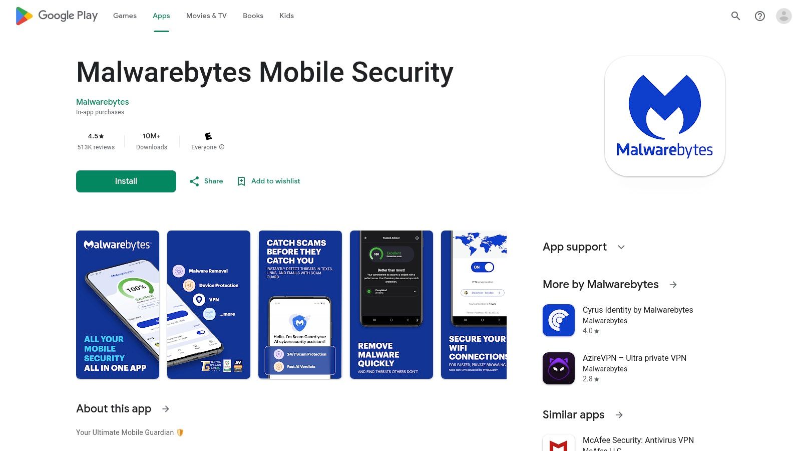 Malwarebytes Security