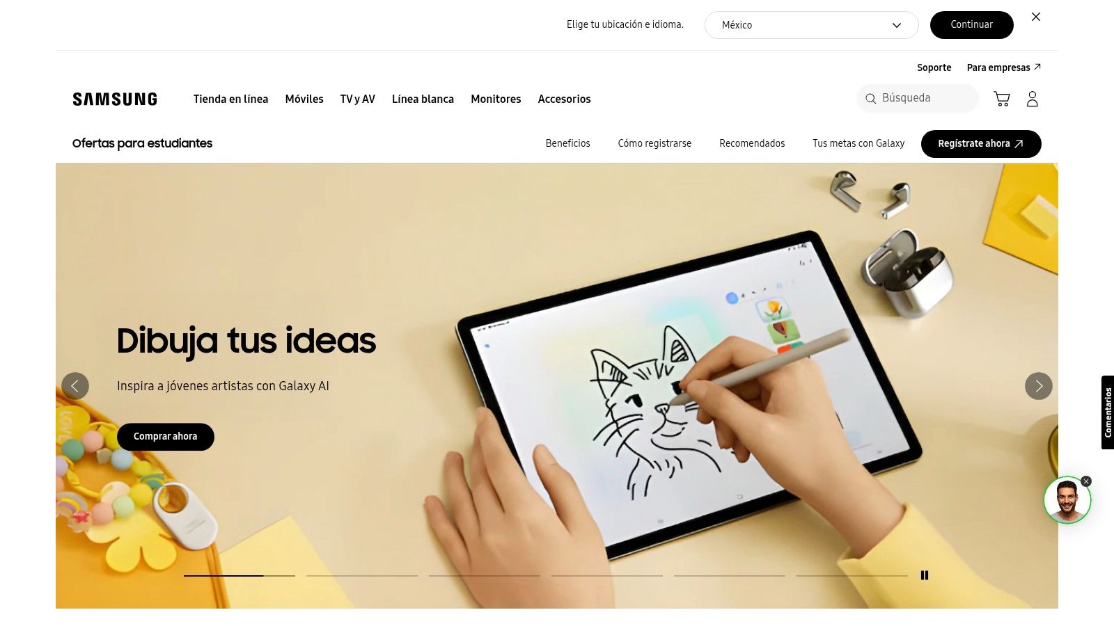 Samsung México (Ofertas para Estudiantes)