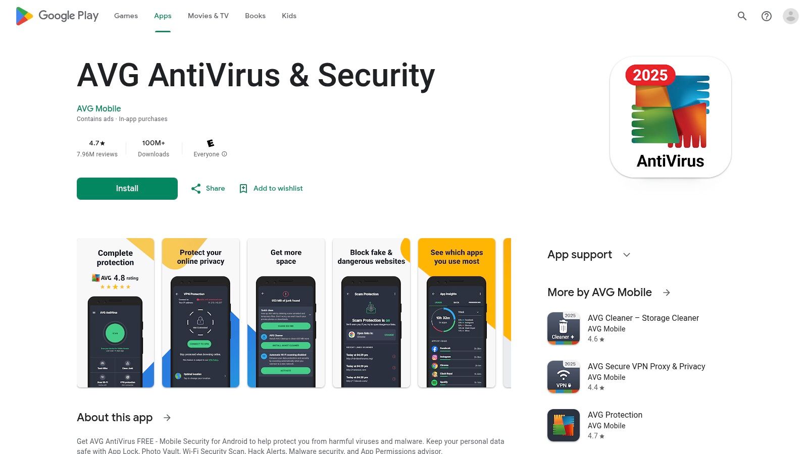 AVG Antivirus Free