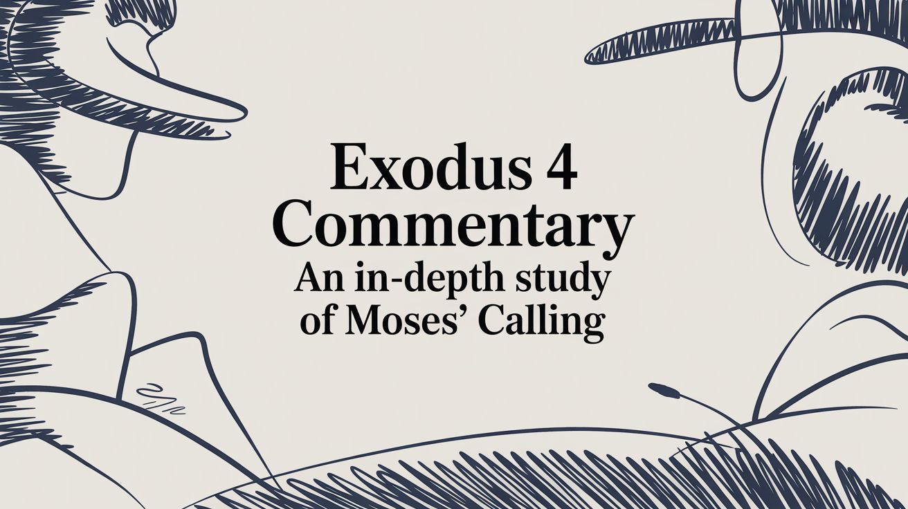 Exodus 4 Commentary: A Guide to Moses' Calling and Our Own