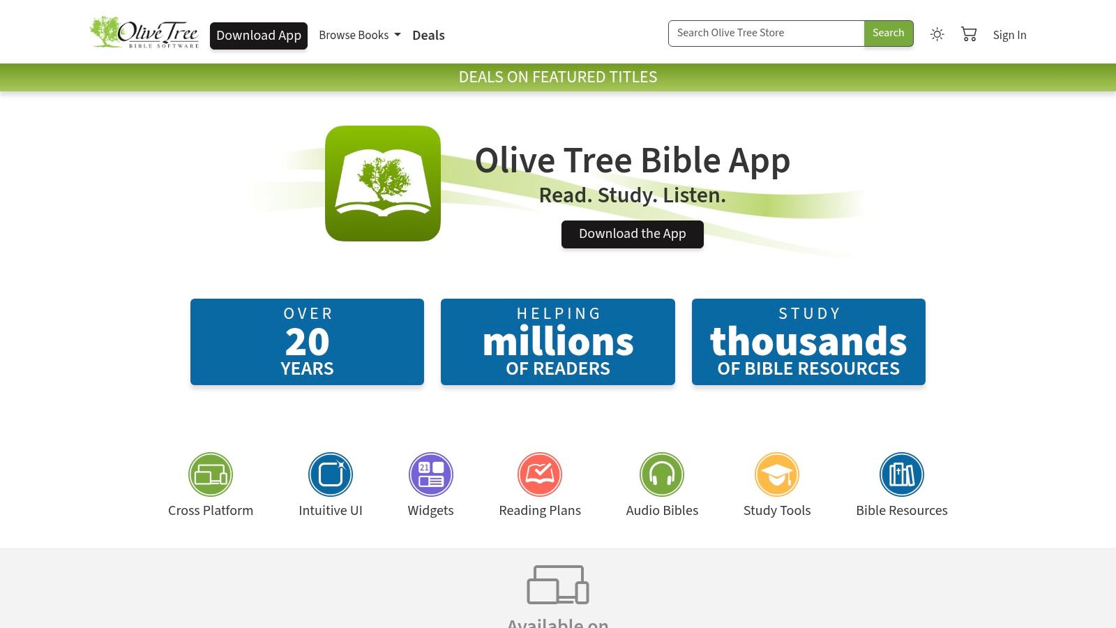 Olive Tree Bible Software