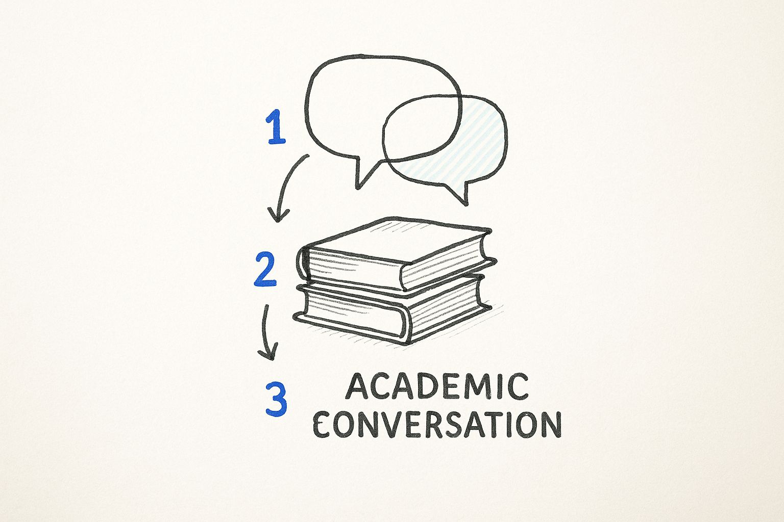 Infographic about how to write literature review