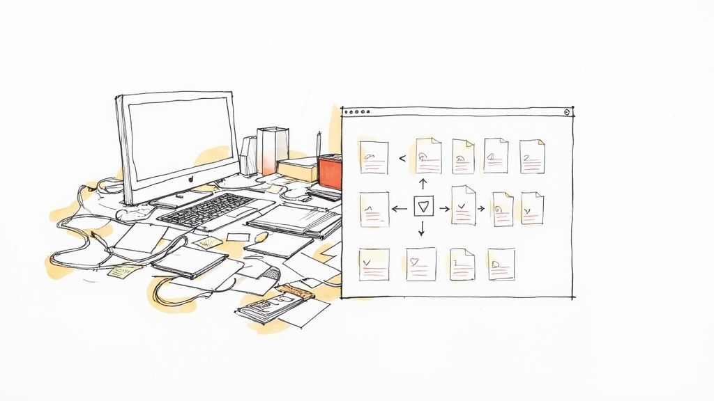 Researchers collaborating on citations