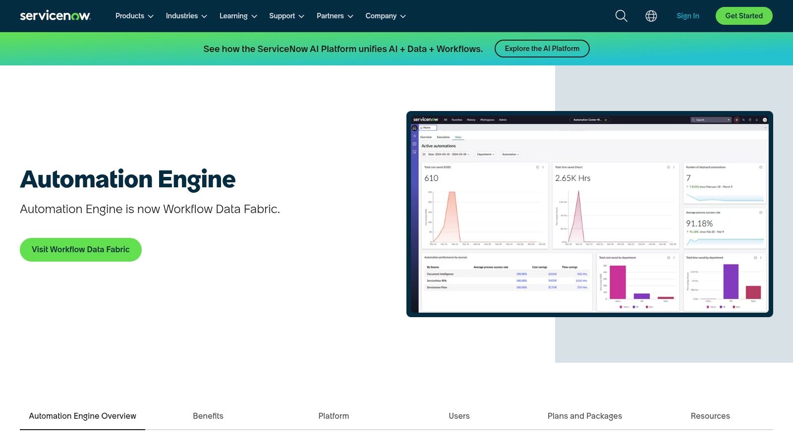 ServiceNow Automation Engine (on the Now Platform)