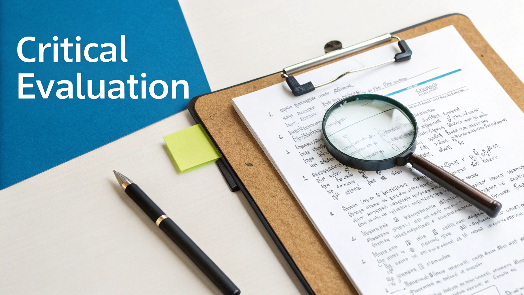 Critical Evaluation Annotation