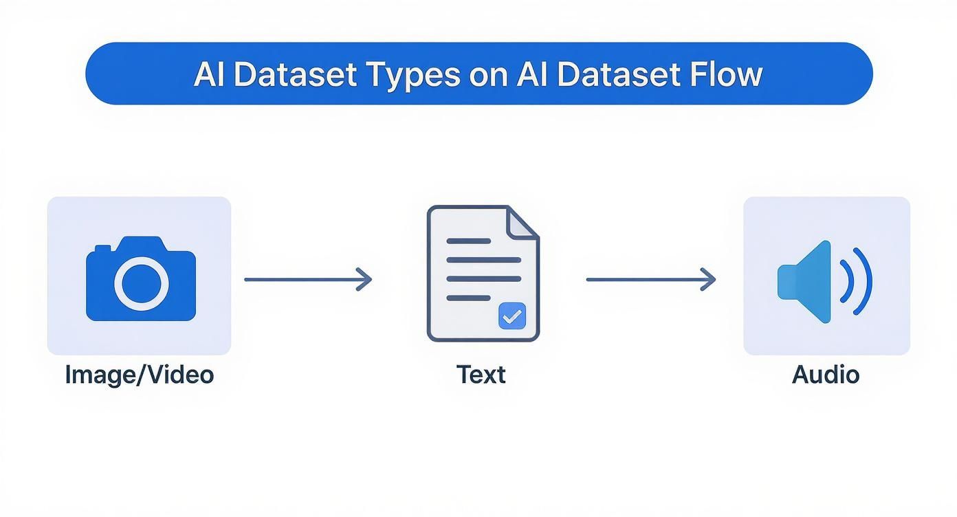 Infographic about ai training datasets