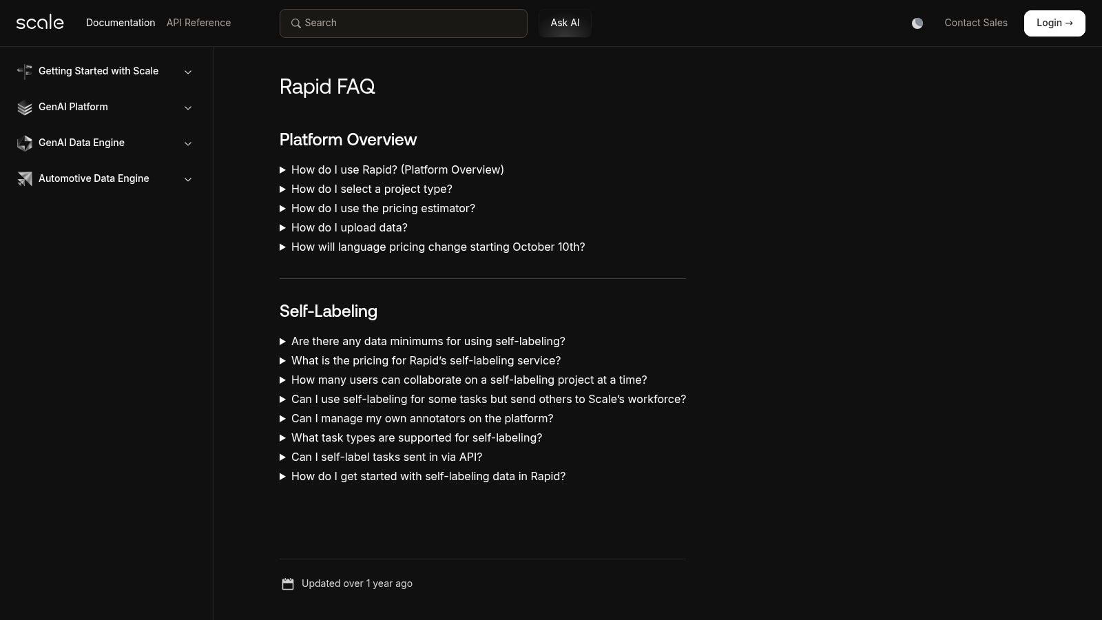 Scale AI (Rapid, Studio, Managed Services)