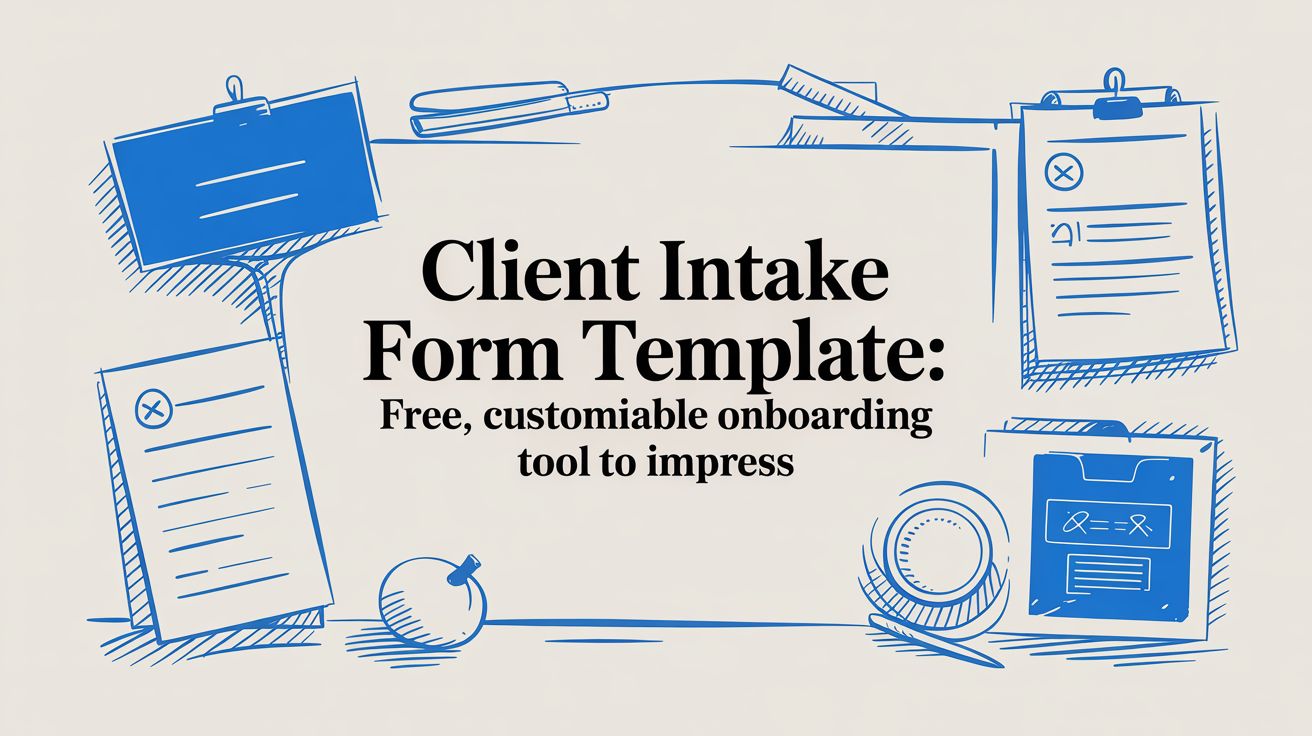 Client Intake Form Template (Free + Examples for Any Business)