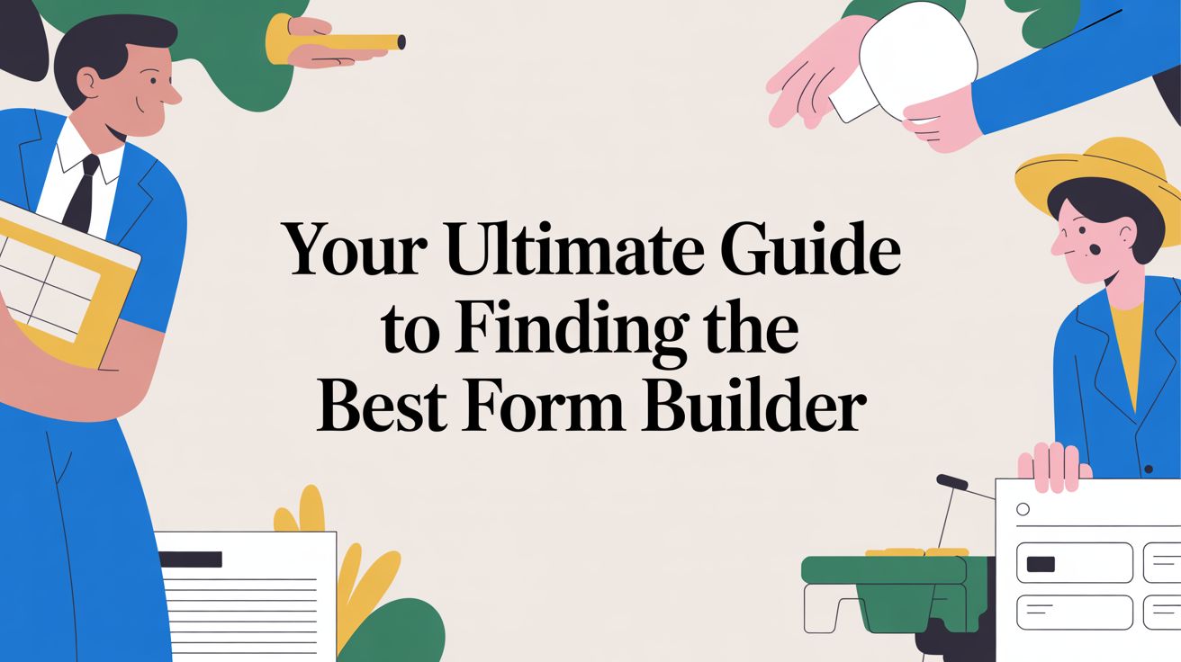 Your Ultimate Guide to Finding the Best Form Builder
