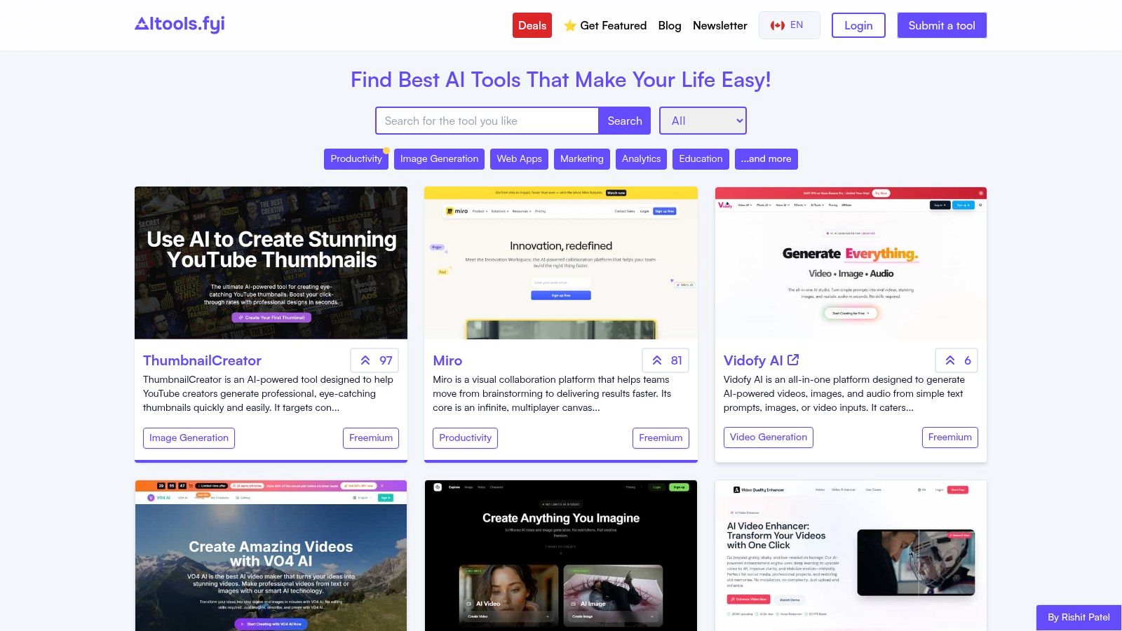 aiTools.fyi – AI Tool Directory
