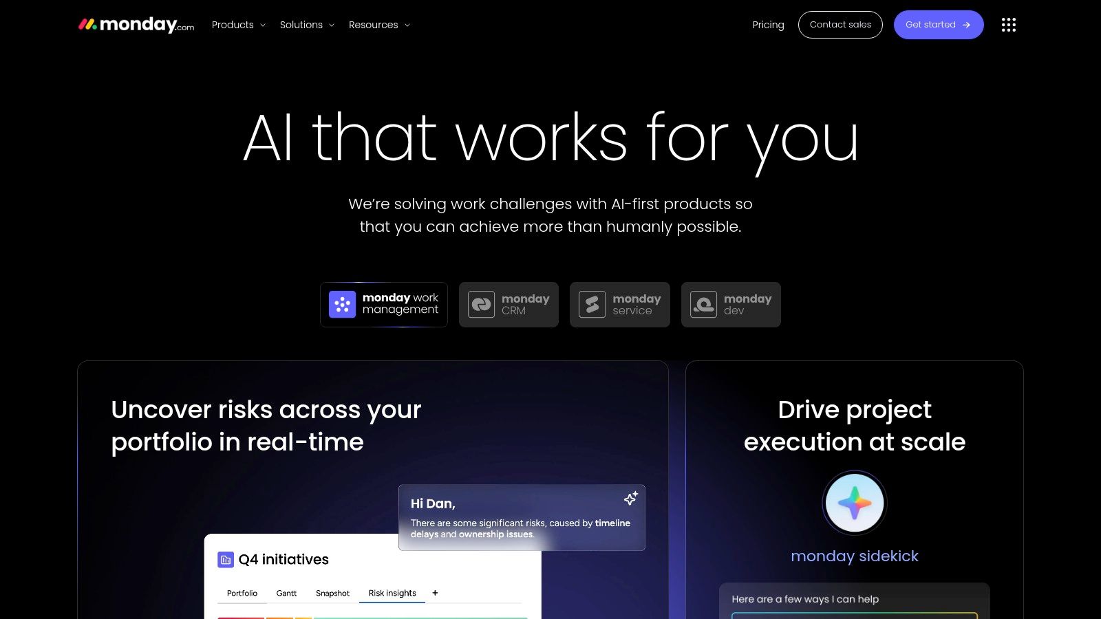 monday.com – AI for monday Work Management