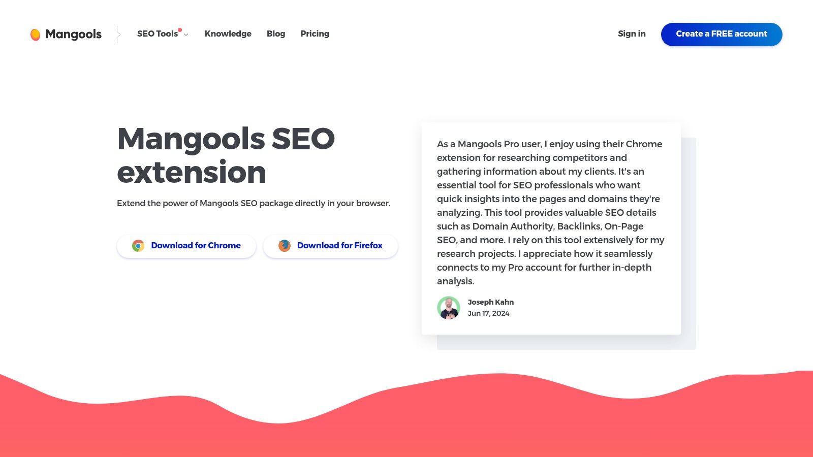 Mangools — SEO Extension