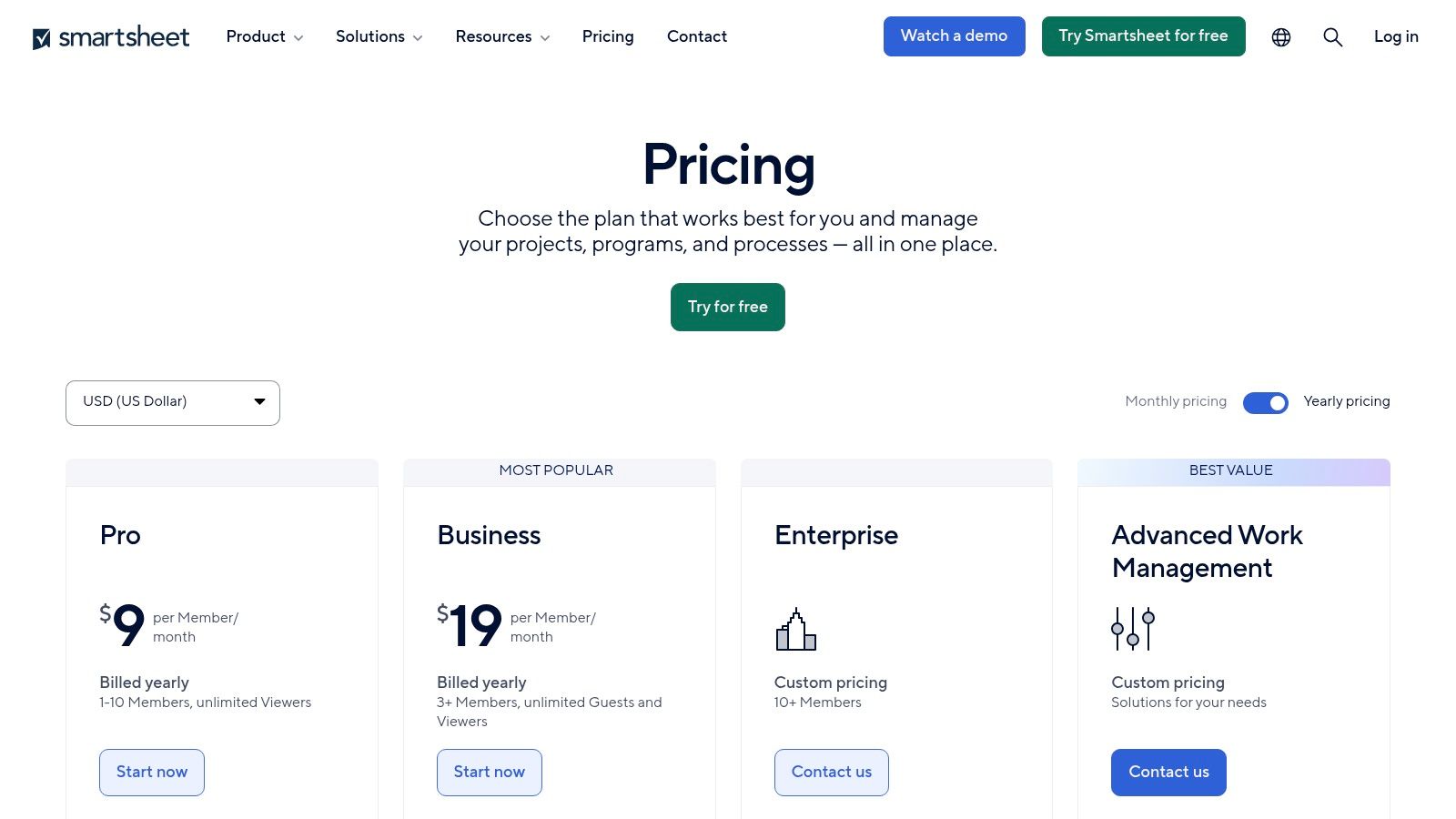 Smartsheet – Work management with emerging GenAI and add-ons