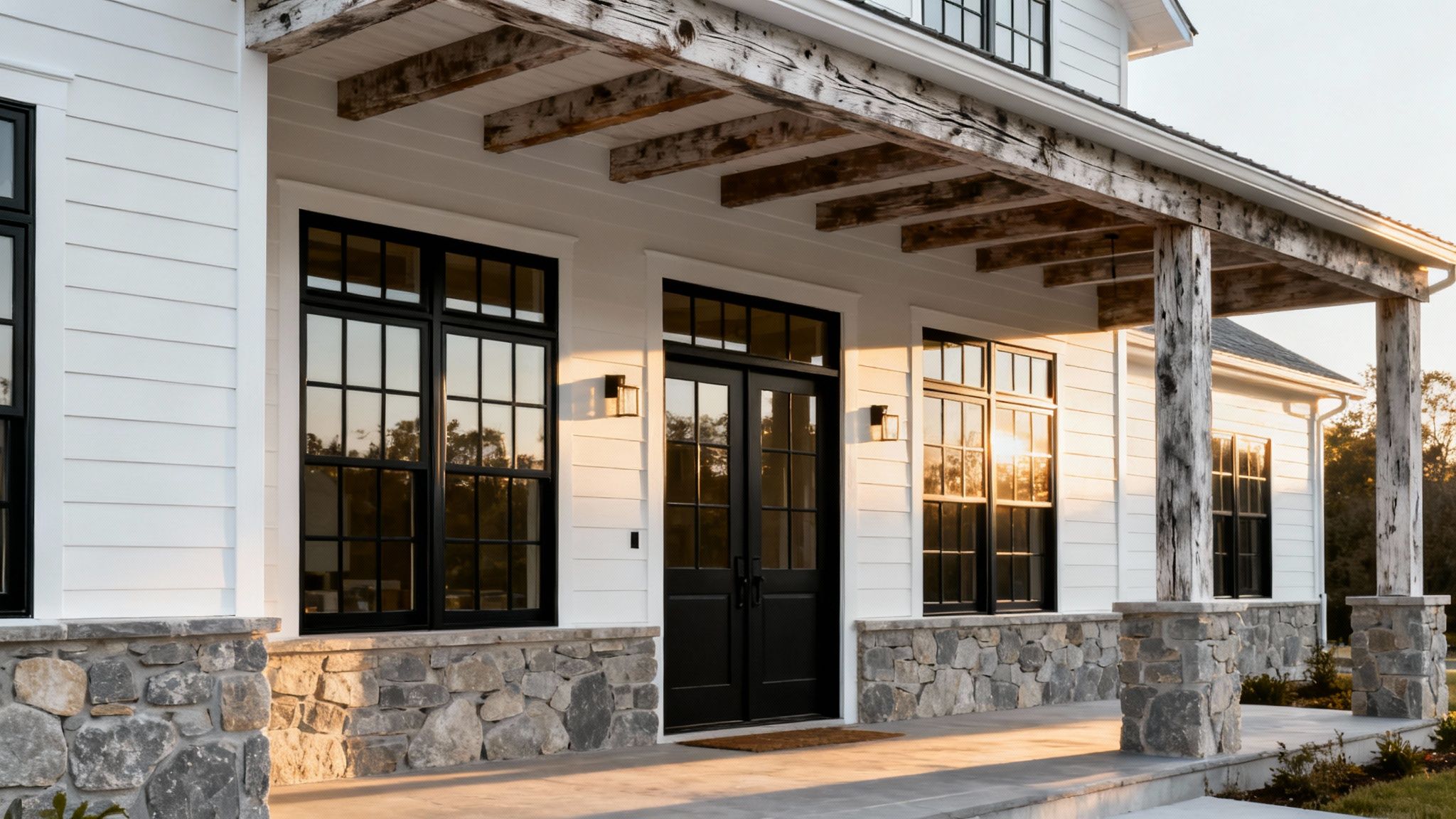 Modern Farmhouse Estate Plans