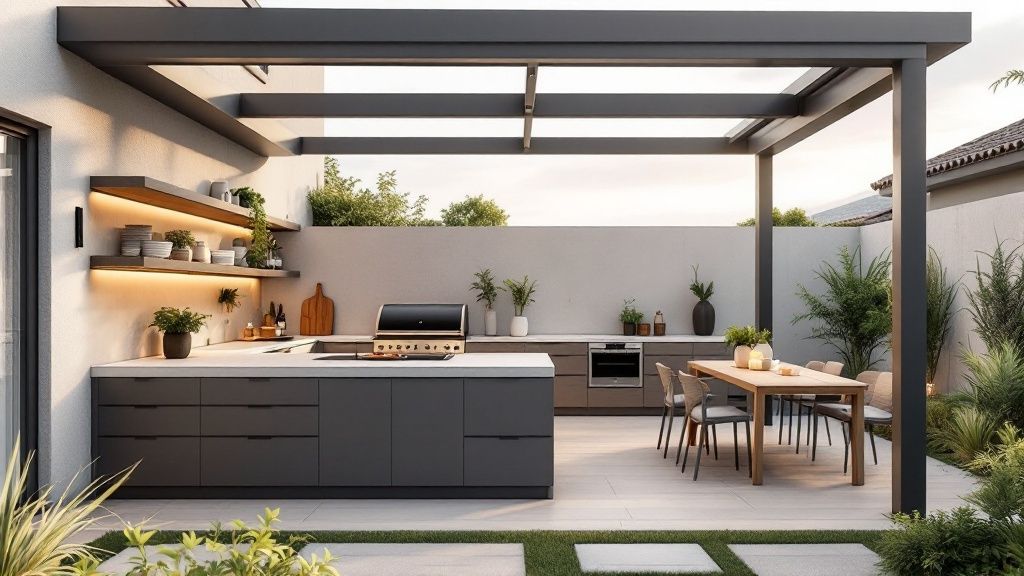 Covered Outdoor Living Rooms