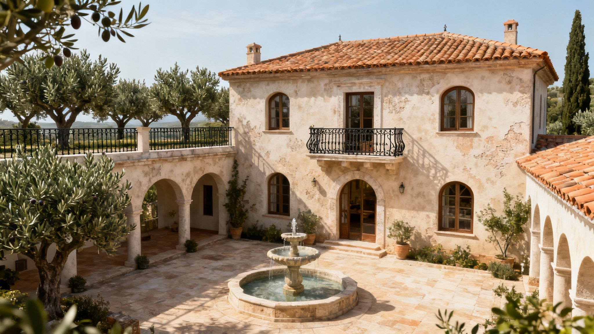 Mediterranean Villa Estate