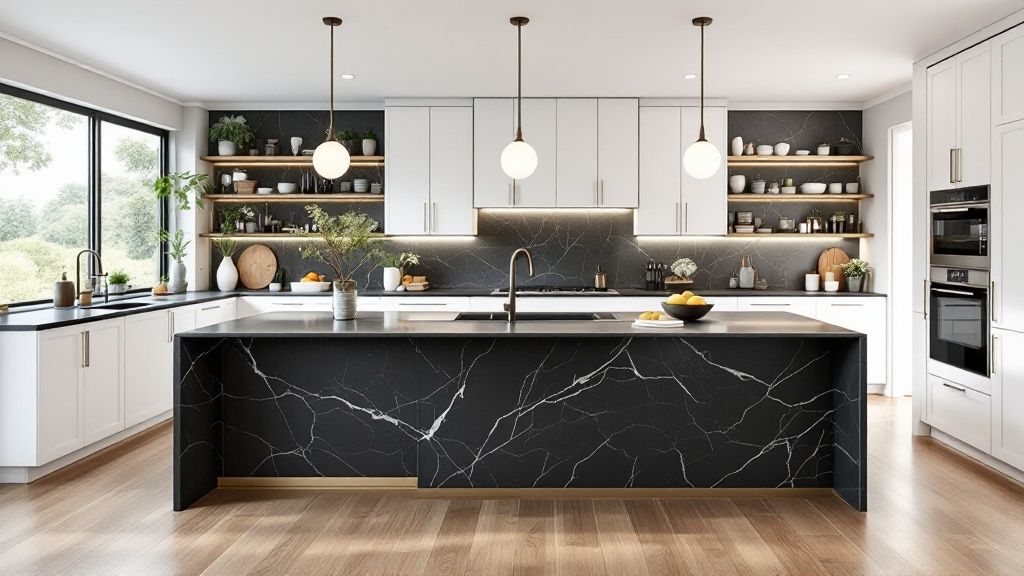 Kitchen Islands as Focal Points