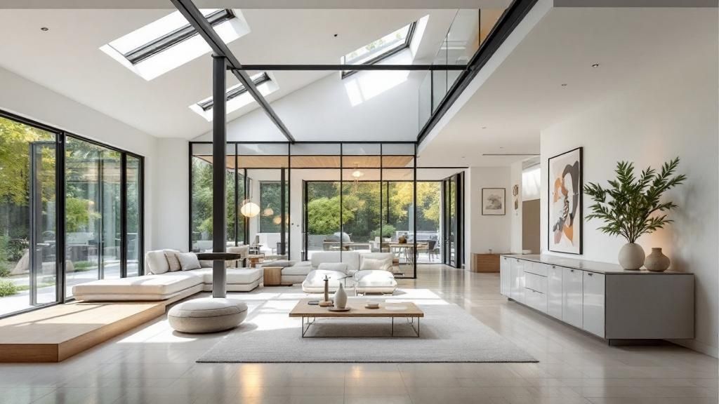 Contemporary Split Level Renovation