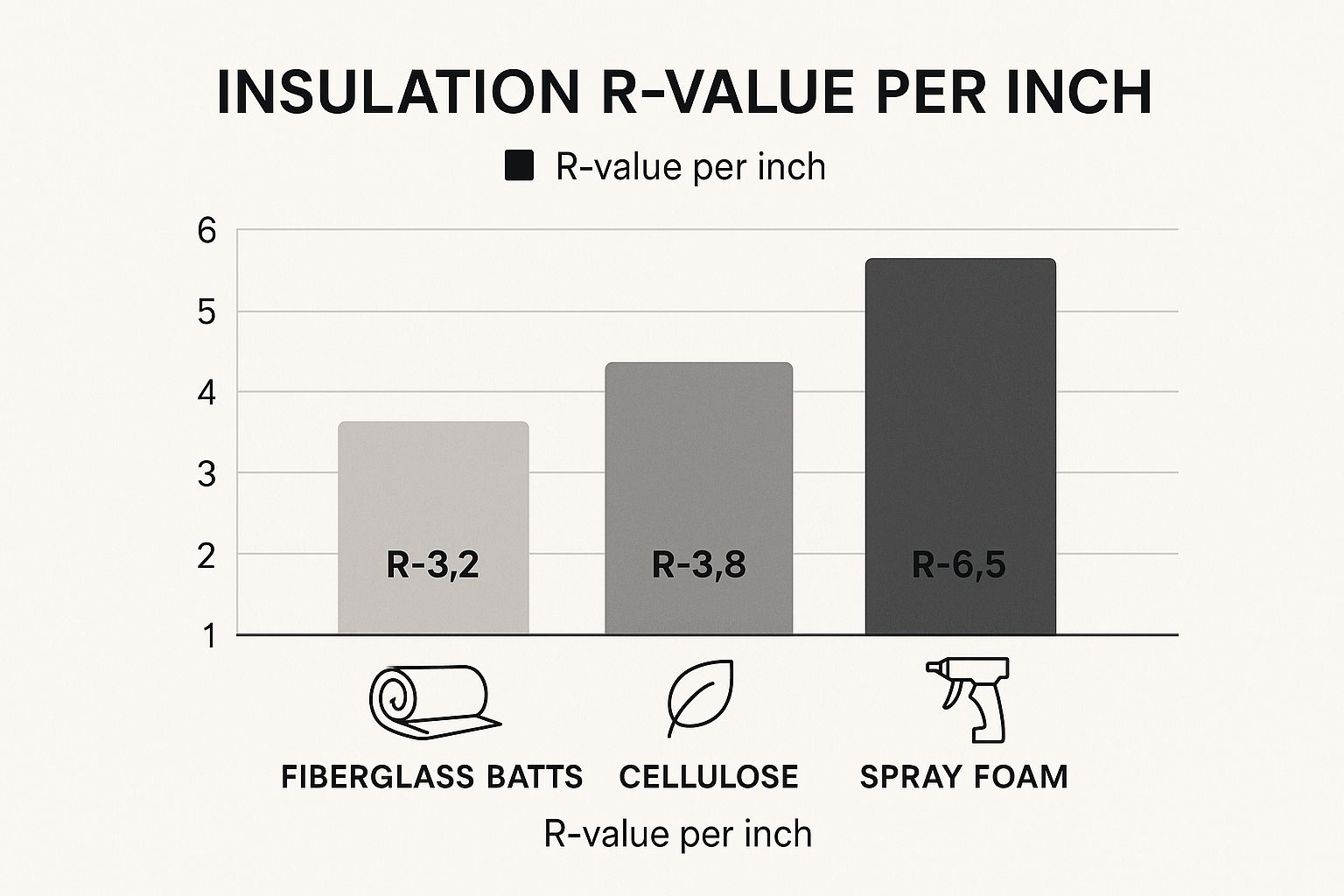 Infographic about energy efficient home design