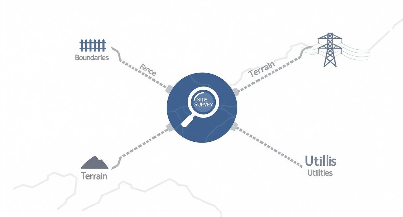 Infographic about what is a site survey