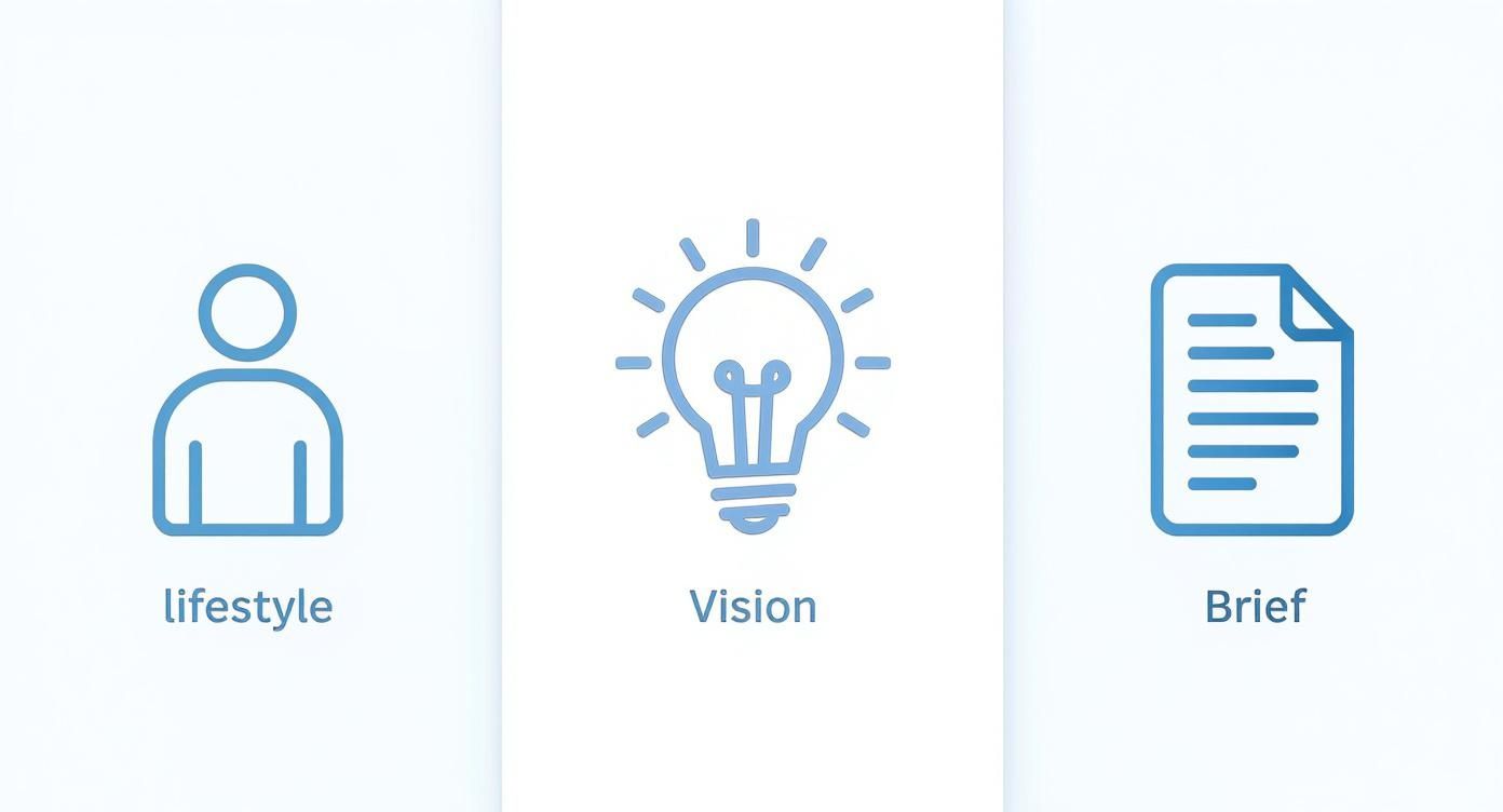 Infographic about modern home design plans