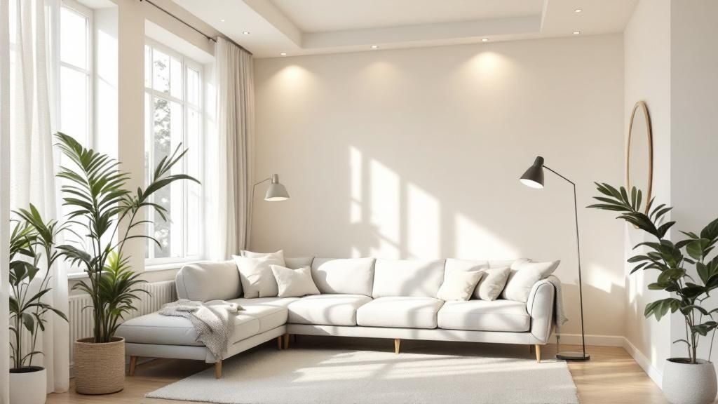 Light Color Palettes and Strategic Lighting