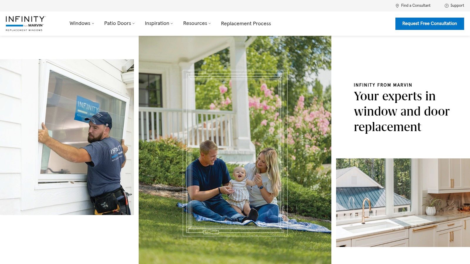 Fiberglass Composite Infinity from Marvin Windows