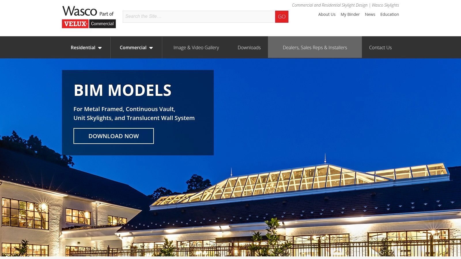 Wasco Architectural Curb-Mounted Skylight