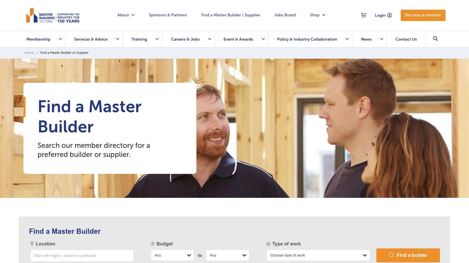 Master Builders Victoria (MBAV) – Find a Master Builder