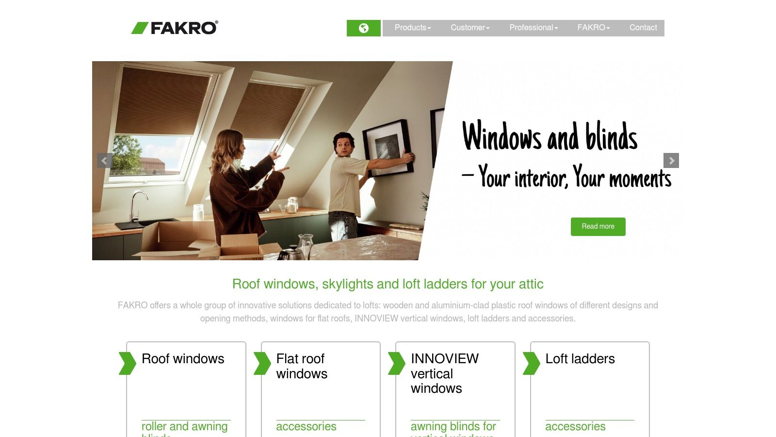 FAKRO Conservation Skylight for Historical Tiled Roofs