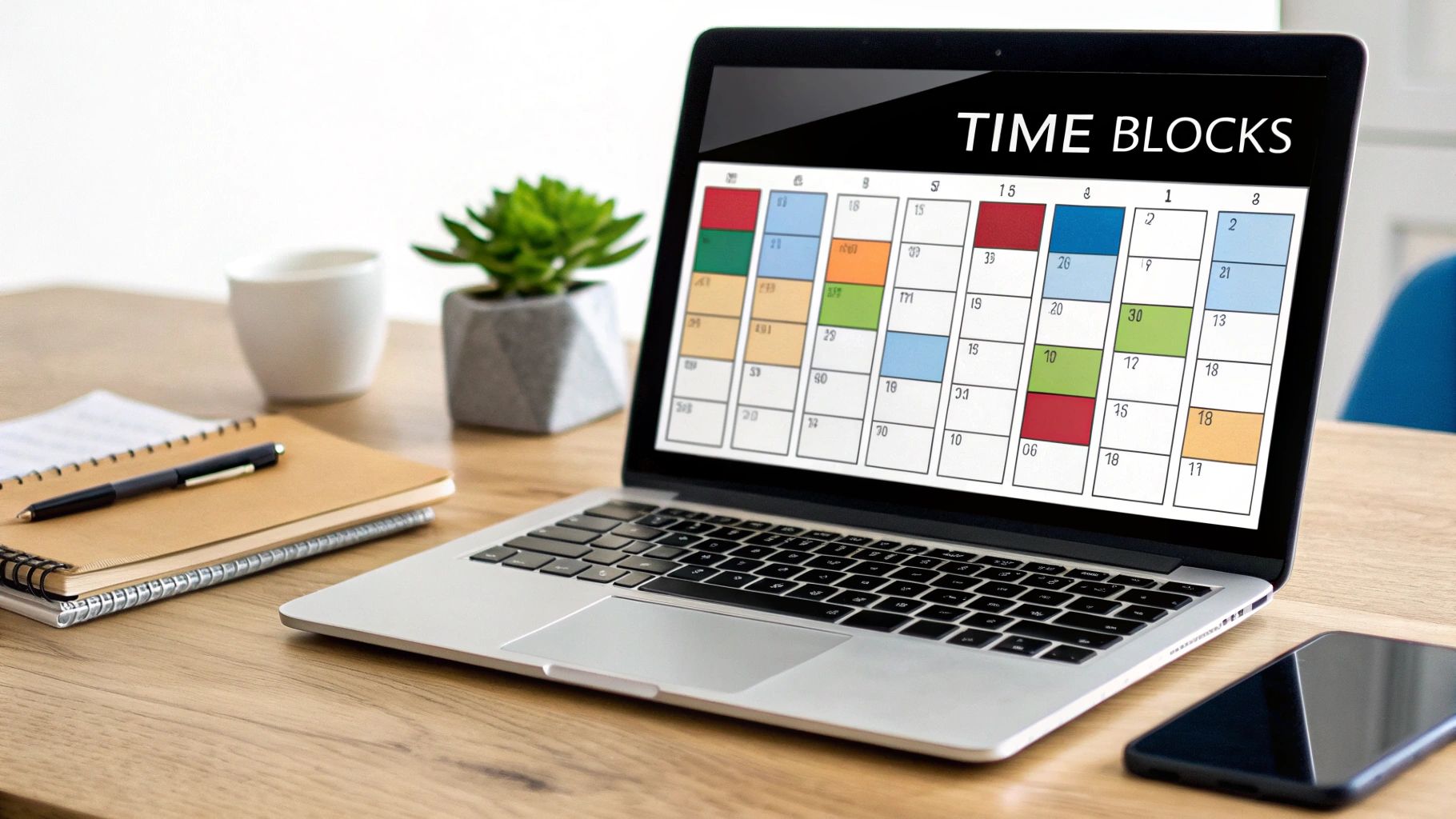 Digital Calendar Blocking