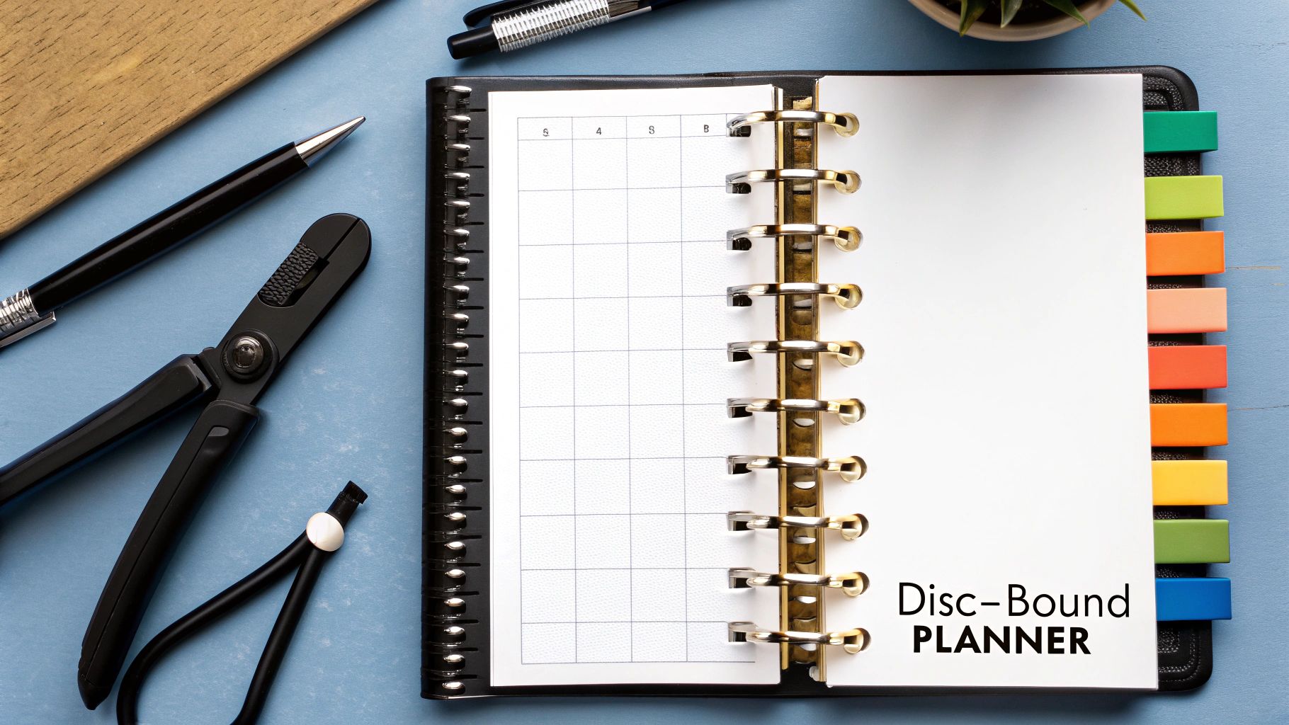 Disc-Bound Paper Planners