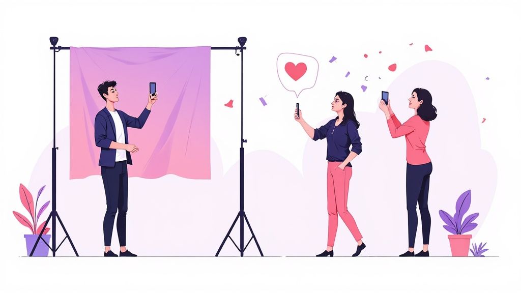 A dashboard showing various event publicity metrics and graphs on a computer screen.