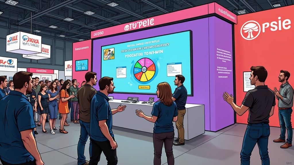 Interactive Booth Experiences and Gamification