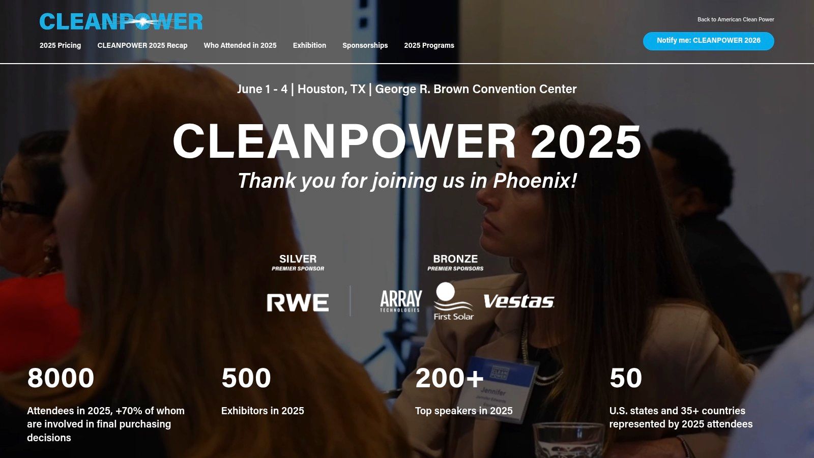 CLEANPOWER Conference & Exhibition (American Clean Power Association, ACP)